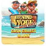 Big Bad Wolf Cash Collect and Link Bacon Beach by Playtech