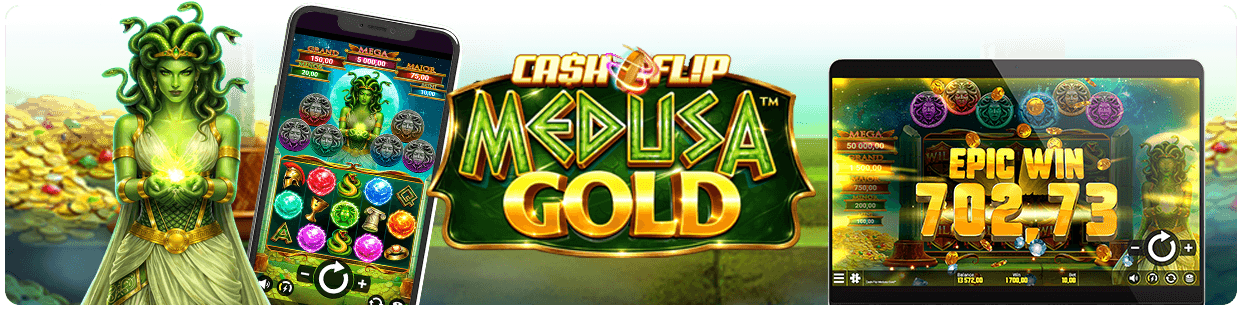 Cash Flip Medusa Gold by Microgaming
