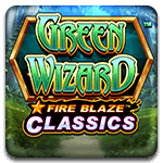 Fire Blaze Green Wizard