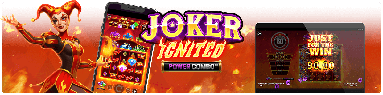 Joker Ignited Power Combo by Microgaming