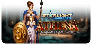 Starlight Jackpots Athena Goddess of War Xtreme Bet by GreenTube
