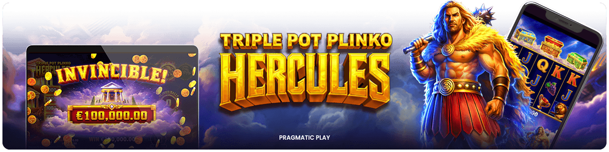 Triple Pot Plinko  Hercules by Pragmatic