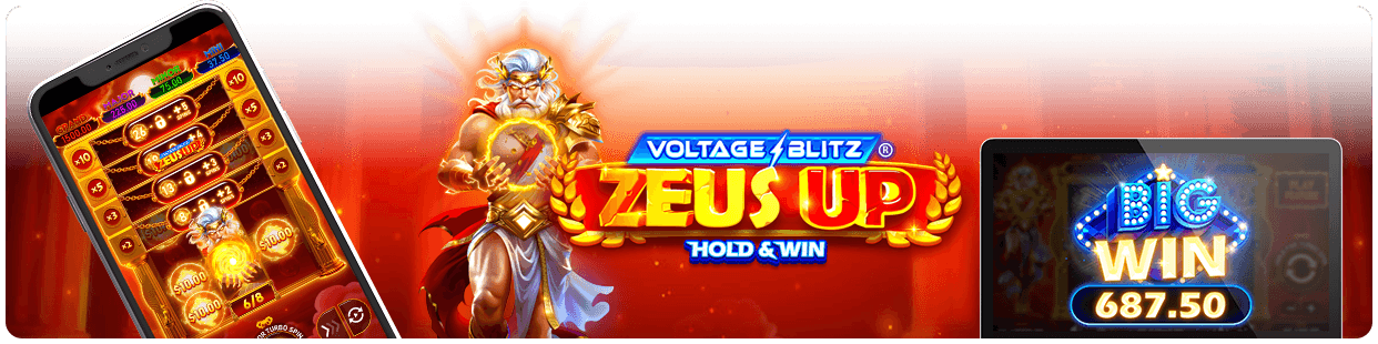 Voltage Blitz Zeus UP Hold and win 3x3