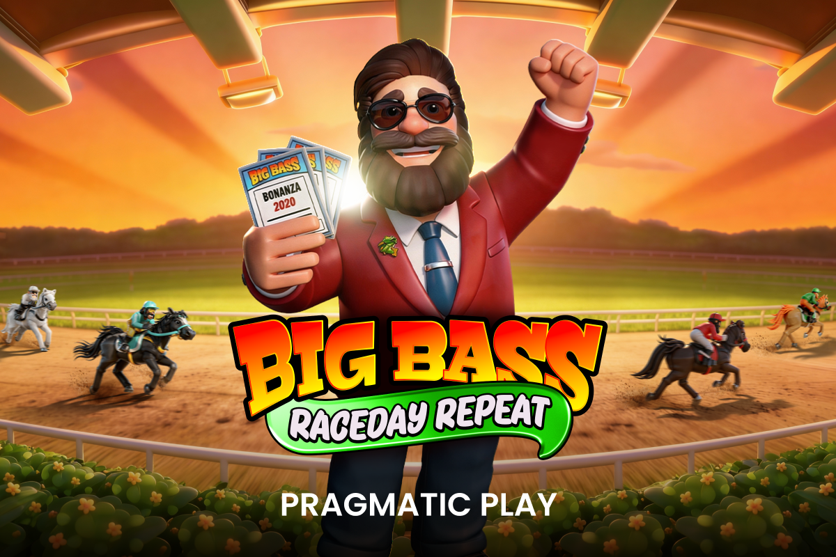 Slot De Big bass con temática de carrera de caballos