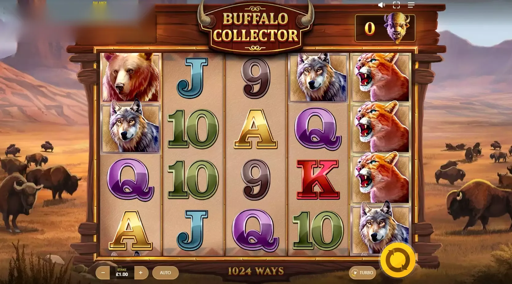 Buffalo Collector en YoCasino