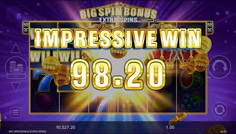 Big Spin Bonus en YoCasino