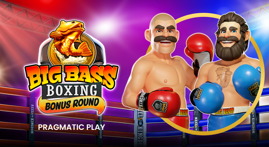 Slot Big Bass Boxing Bonus Round ambientada en un combate de boxeo